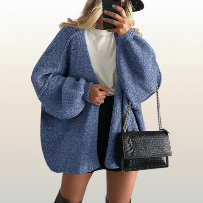 Women’s Oversized Knit Winter Cardigan – Ultra Soft & Cozy