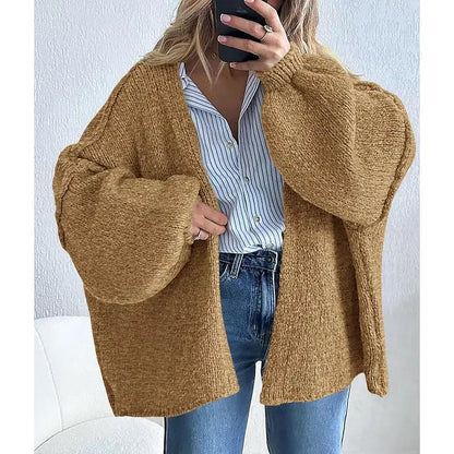 Women’s Oversized Knit Winter Cardigan – Ultra Soft & Cozy